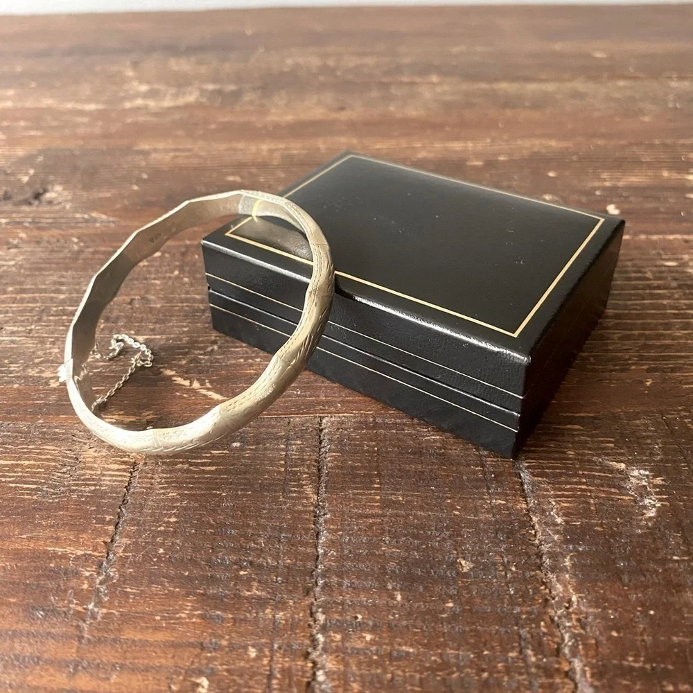 ❤️Sterling Silver bangle bracelet 925 - Picture 2 of 6